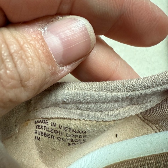 Michael Kors Upton Ballet Flats Rose Gold Size 7 - Picture 8 of 10